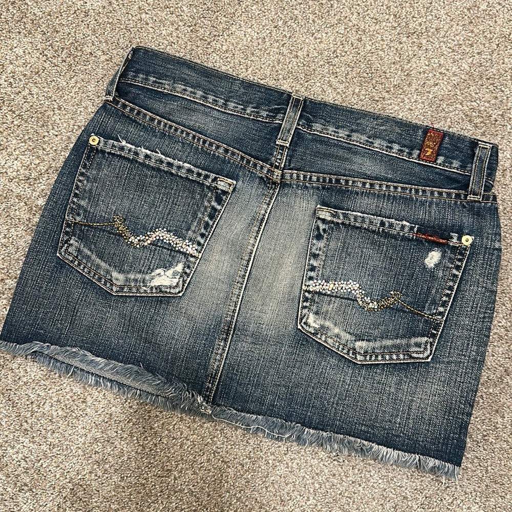 Y2K Vintage Jean Skirt